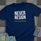 Never Resign Chess T-Shirt
