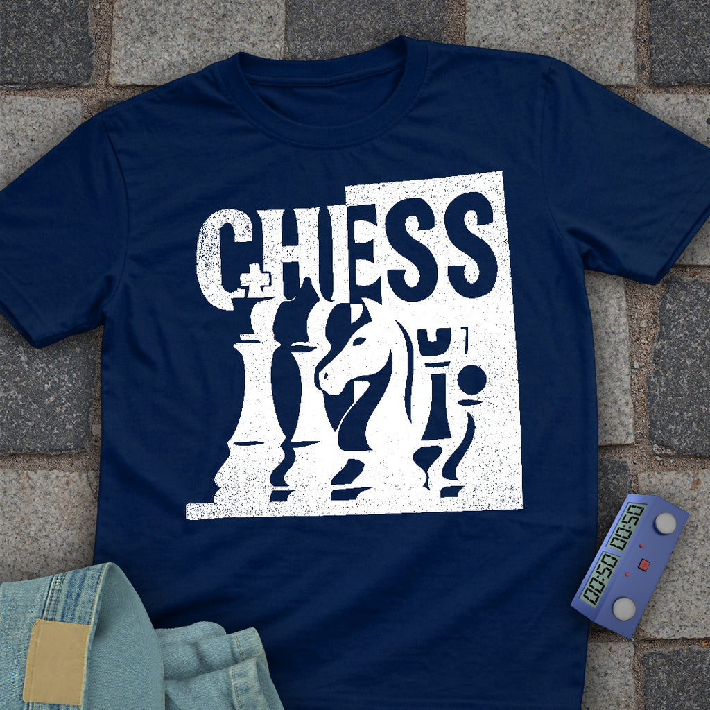 Chess Negative Space T-Shirt