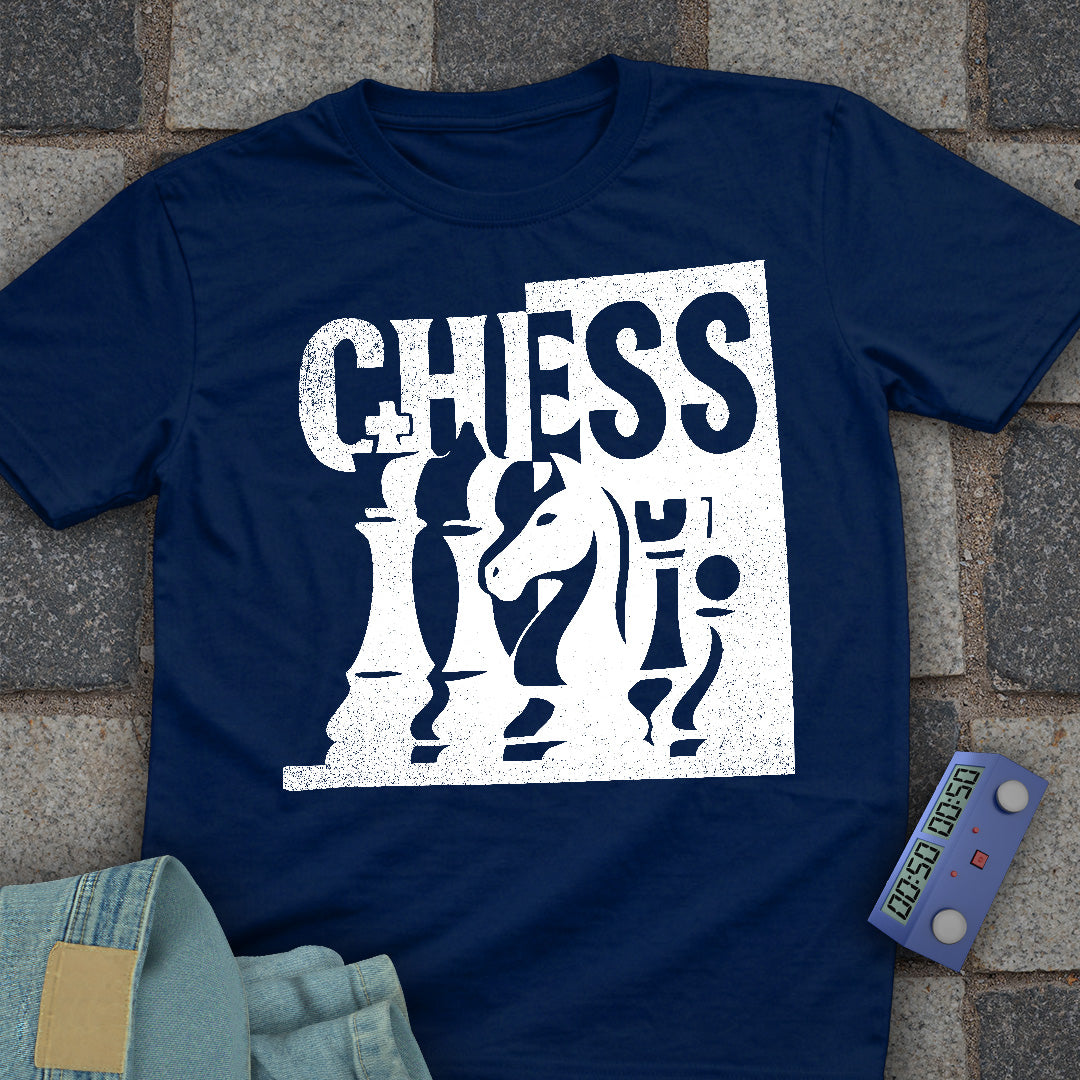 Chess Negative Space T-Shirt