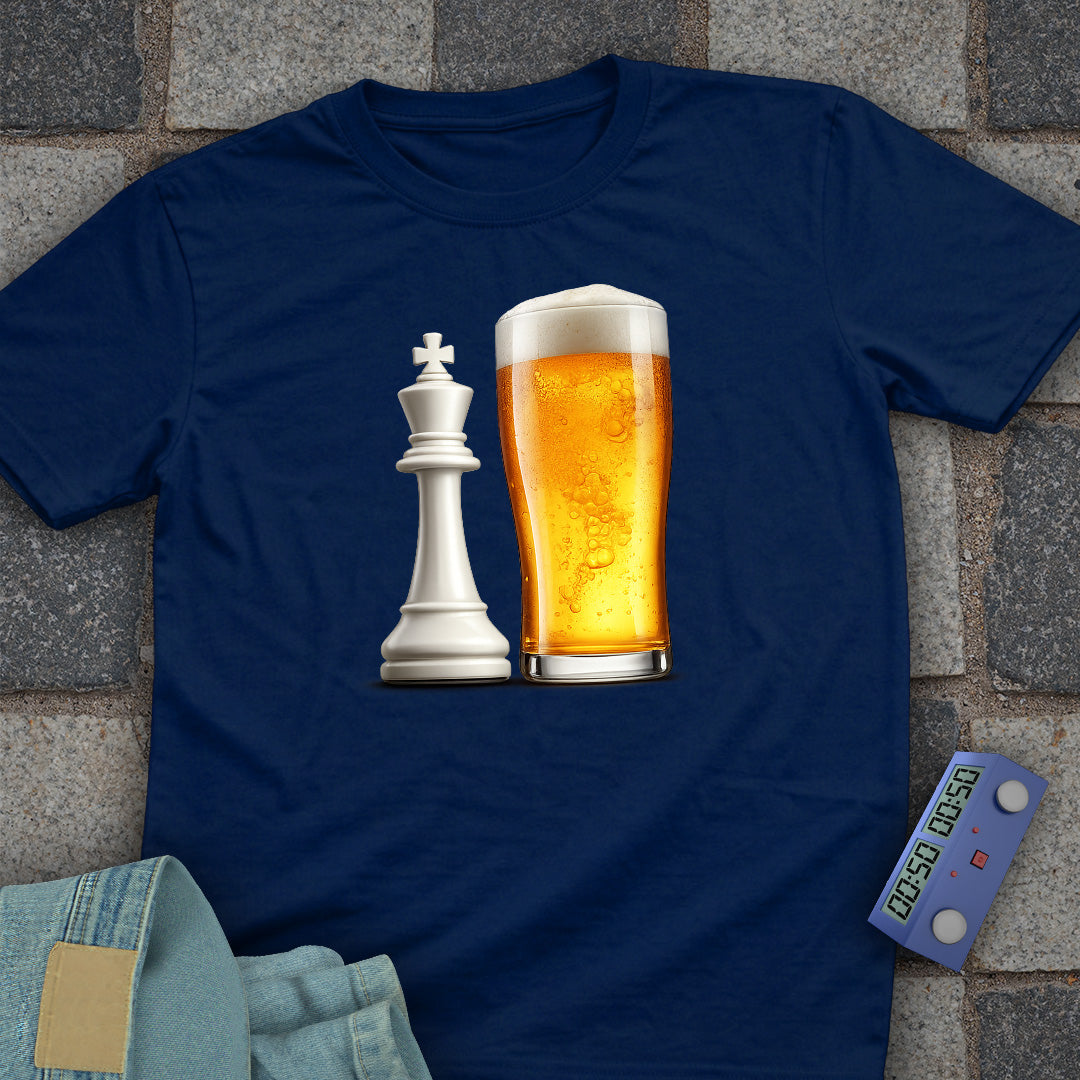 King Beer Chess T-Shirt