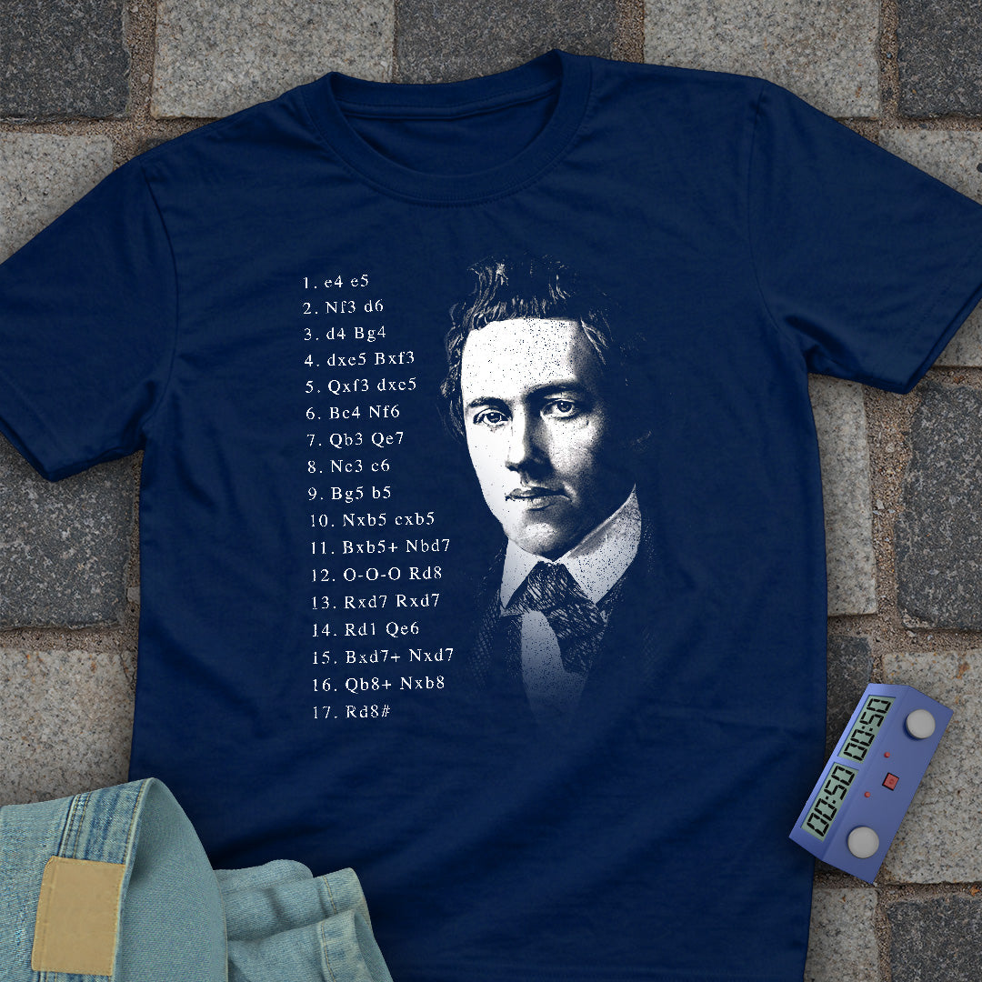 Morphy Immortal Chess T-Shirt