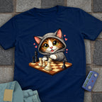 Cat Hoody Chess T-Shirt