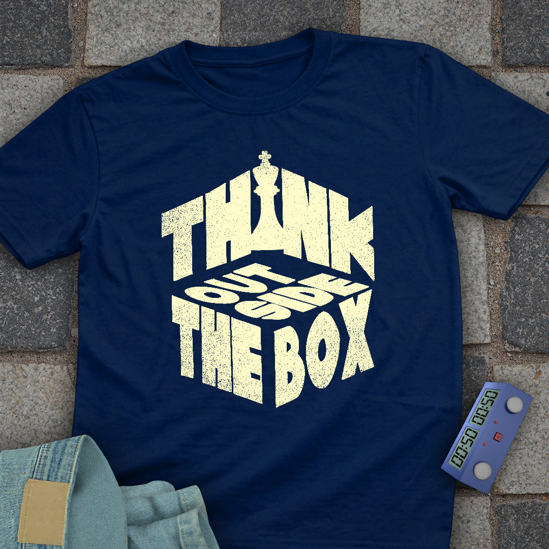 Think Outside Chess Box T-Shirt