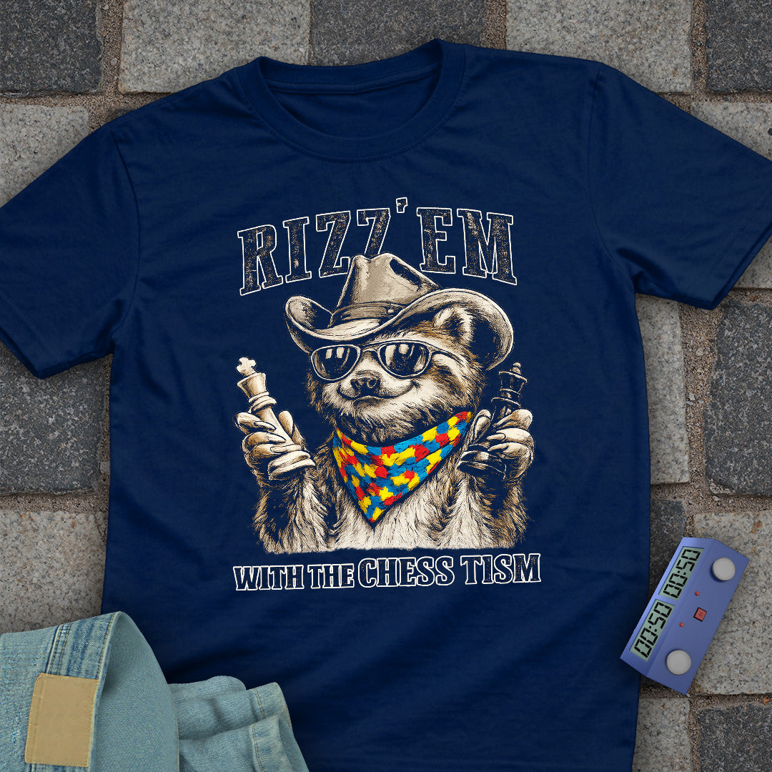 Chesstism' Autism Chess T-Shirt