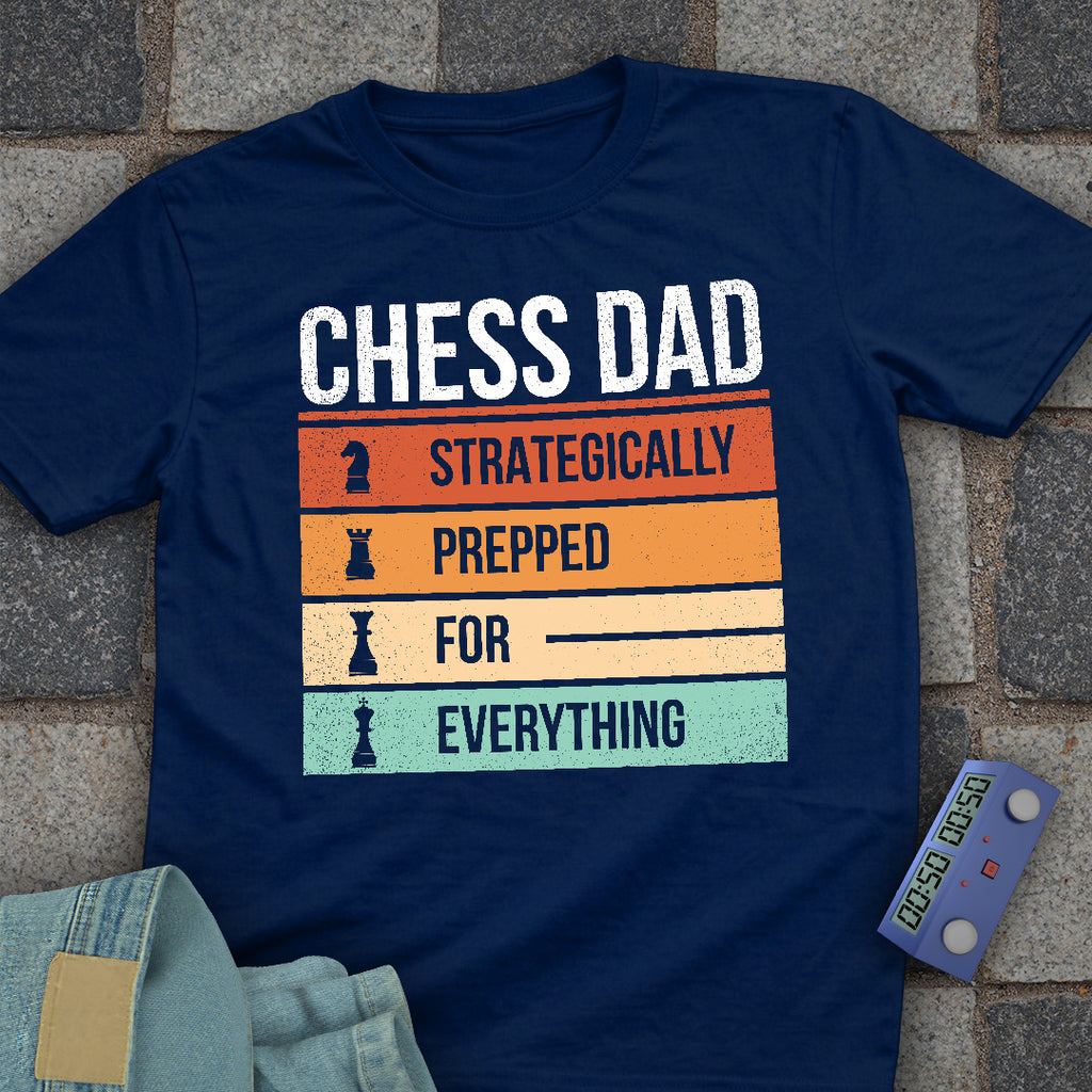 Dad Chess Strategic T-Shirt