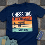 Dad Chess Strategic T-Shirt