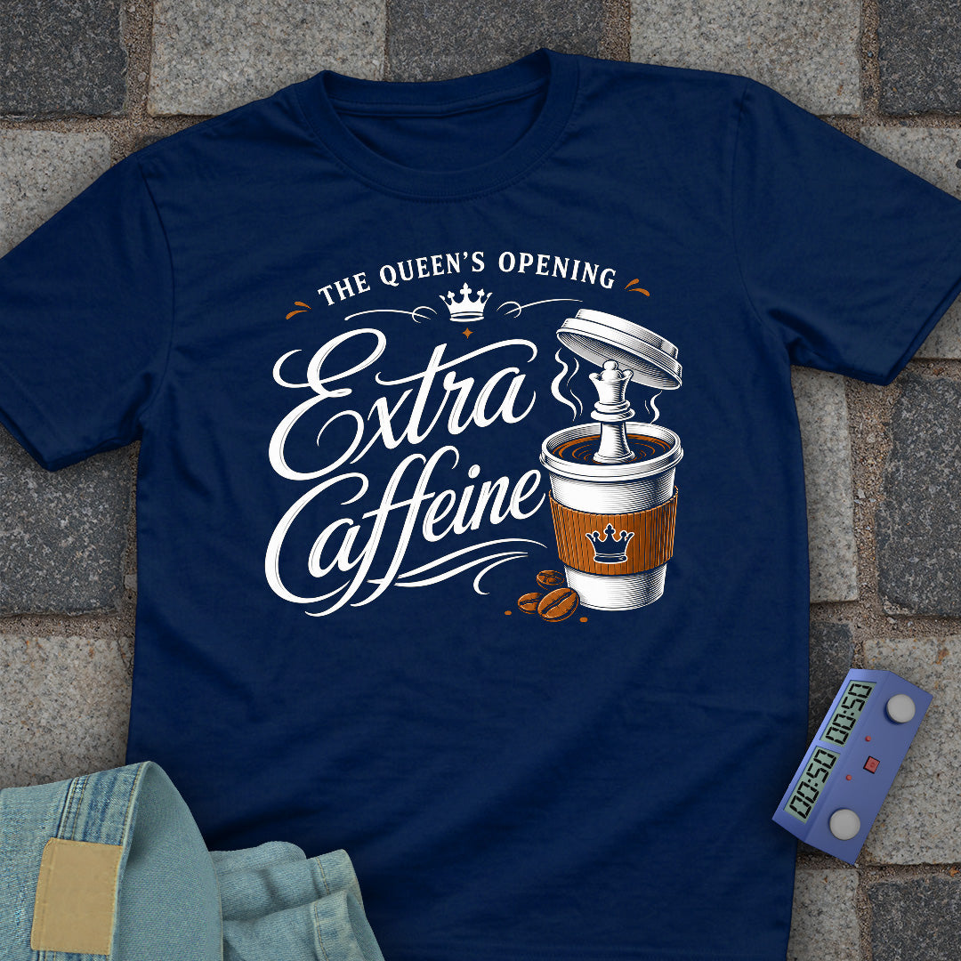 Coffee Opening Chess Mom T-Shirt