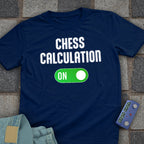 Chess Calculation On T-Shirt