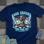 Fork & Find Out Chess T-Shirt