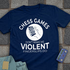 Fingerslip Violent Chess T-Shirt