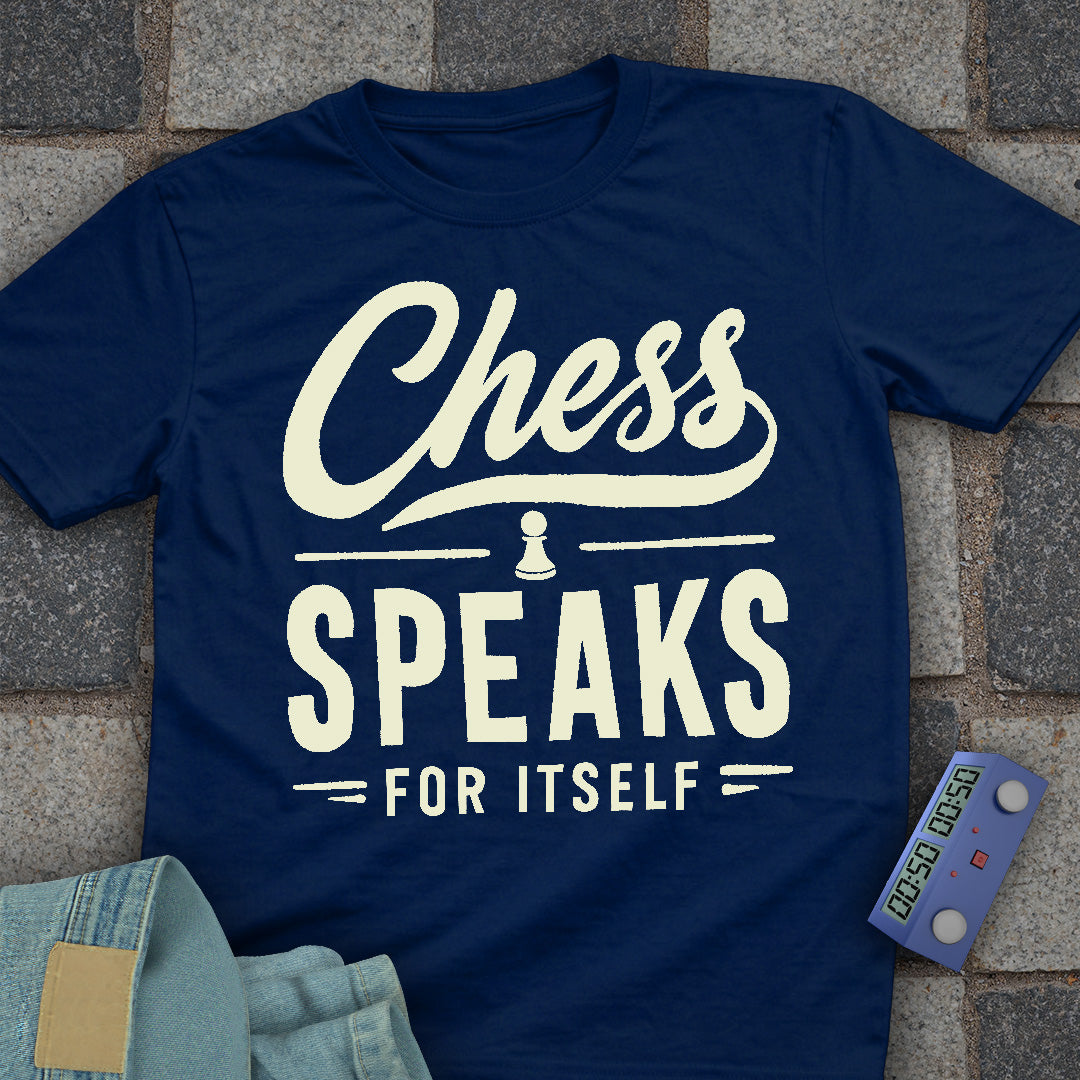 Chess Speaks Itself T-Shirt