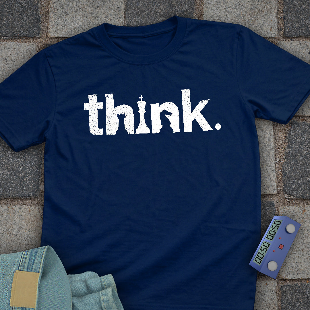 Think Shapes Chess T-Shirt