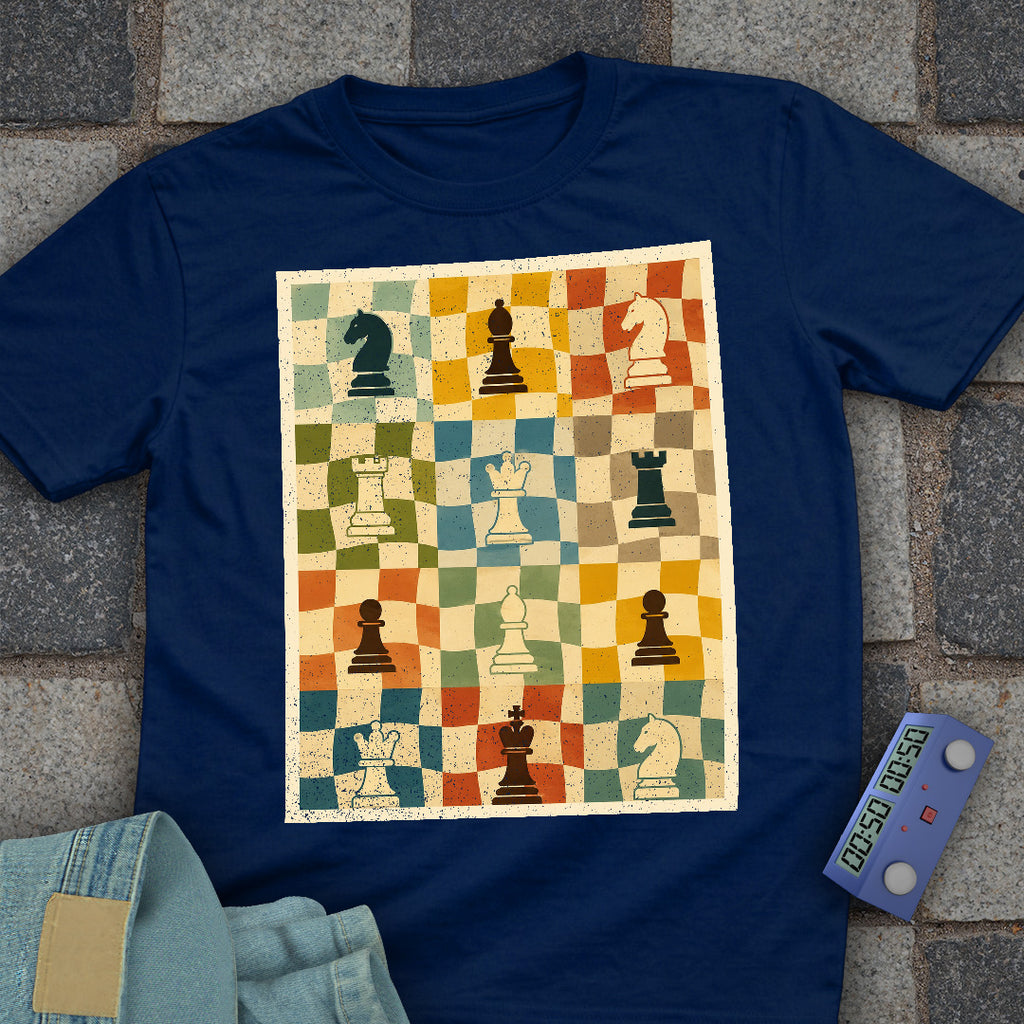 Retro Geometric Art T-Shirt