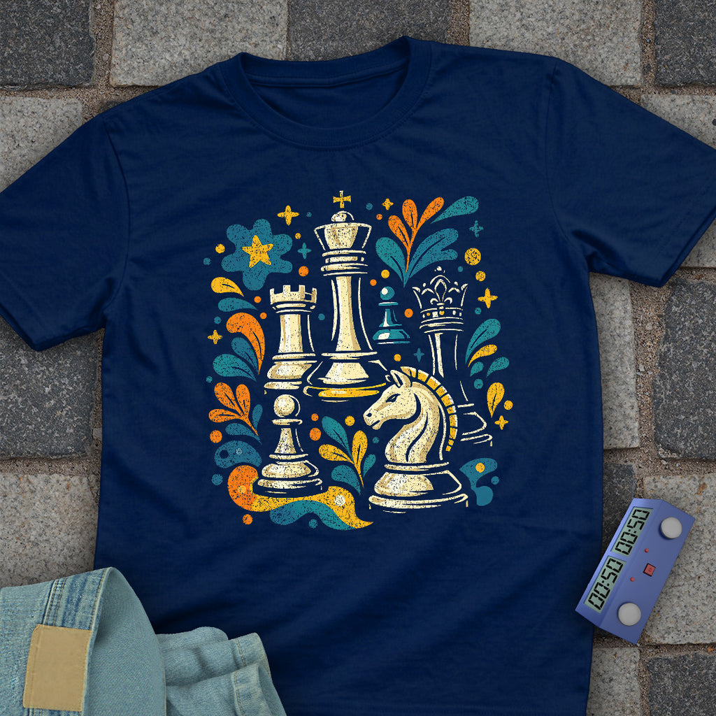 Floral Chess T-Shirt
