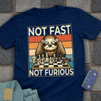 Not Fast. Not Furious Chess T-Shirt