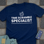 Time Scramble Specialist Chess T-Shirt