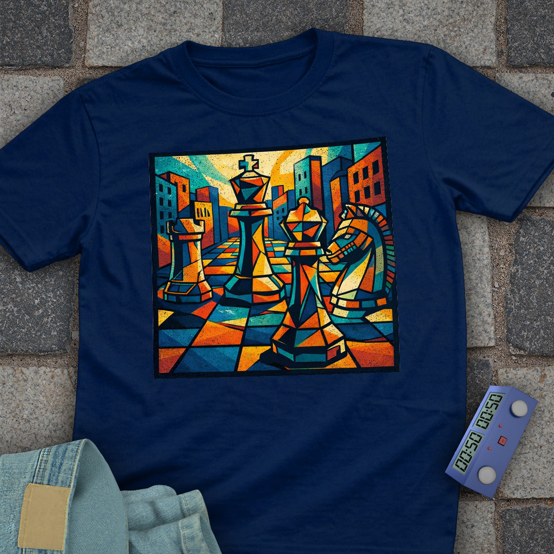 Geometric Chess T-Shirt