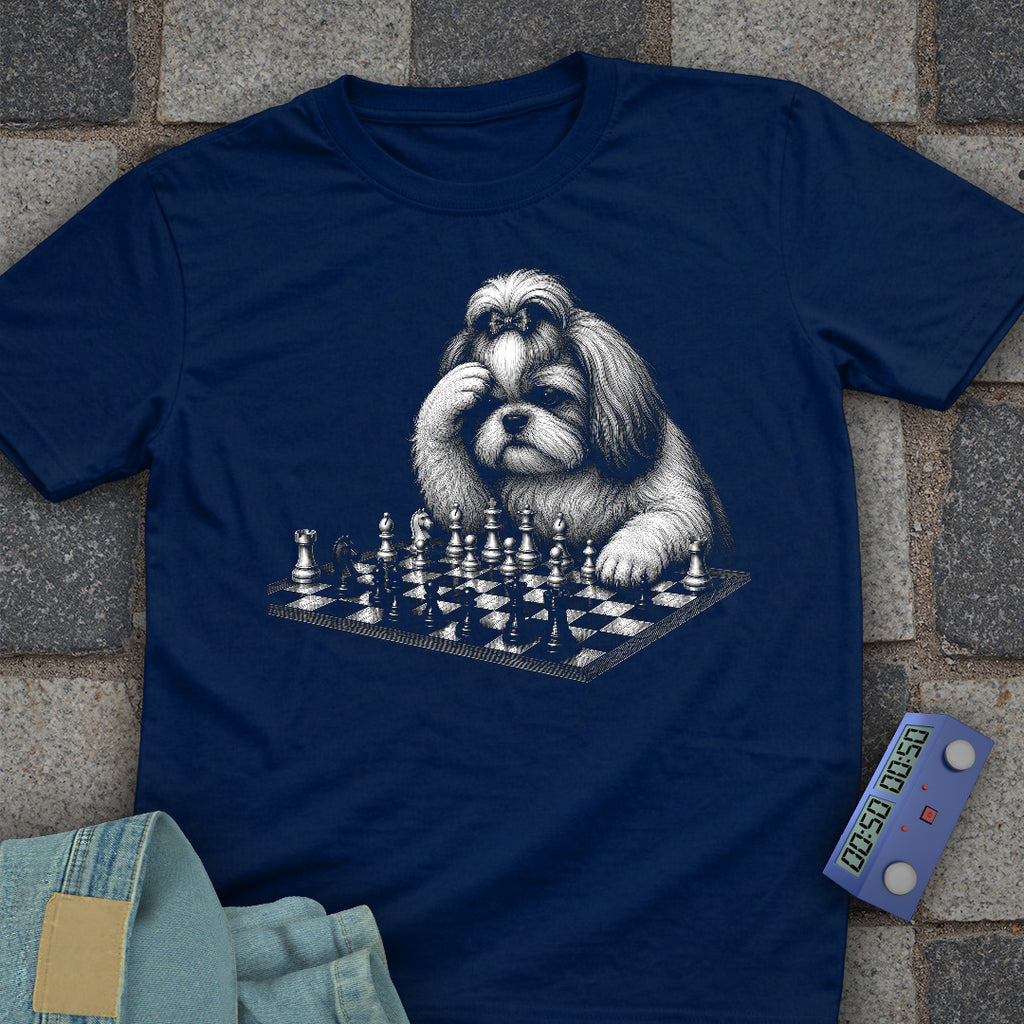 Shih Tzu Chess T-Shirt