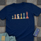 Retro Chess Pieces T-Shirt