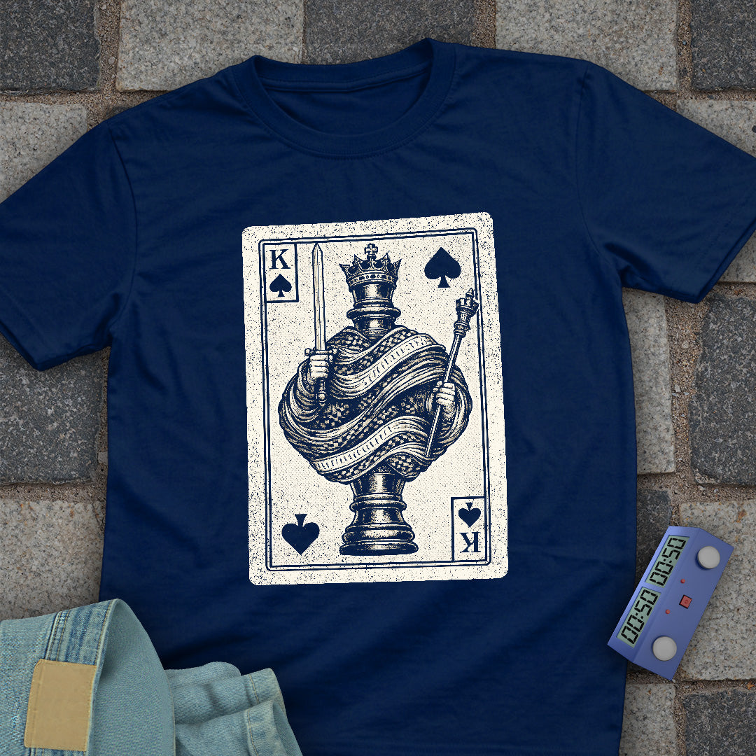 Playing Card King Chess T-Shirt