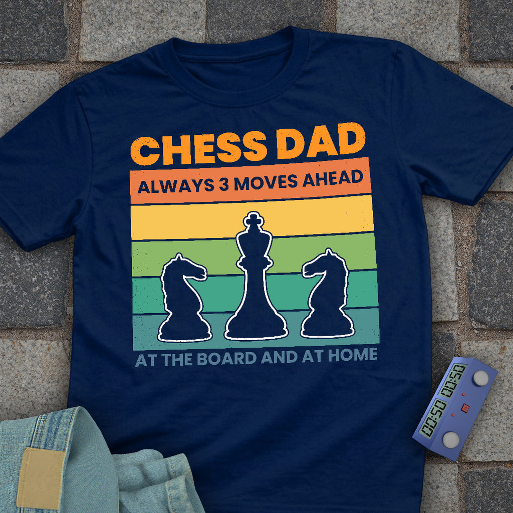 Chess Dad Board T-Shirt