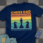 Chess Dad Board T-Shirt