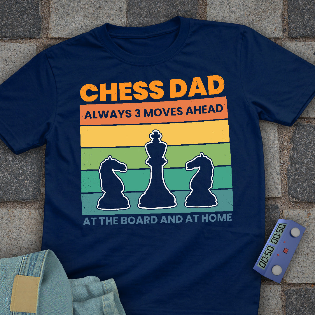Chess Dad Board T-Shirt