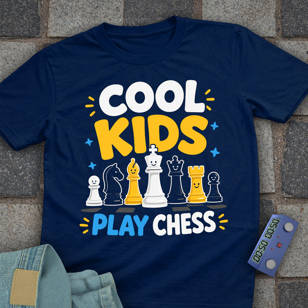 Cool Kids Play Chess T-Shirt