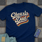 Chess Dad Typography T-Shirt