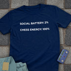 Social Battery Chess T-Shirt