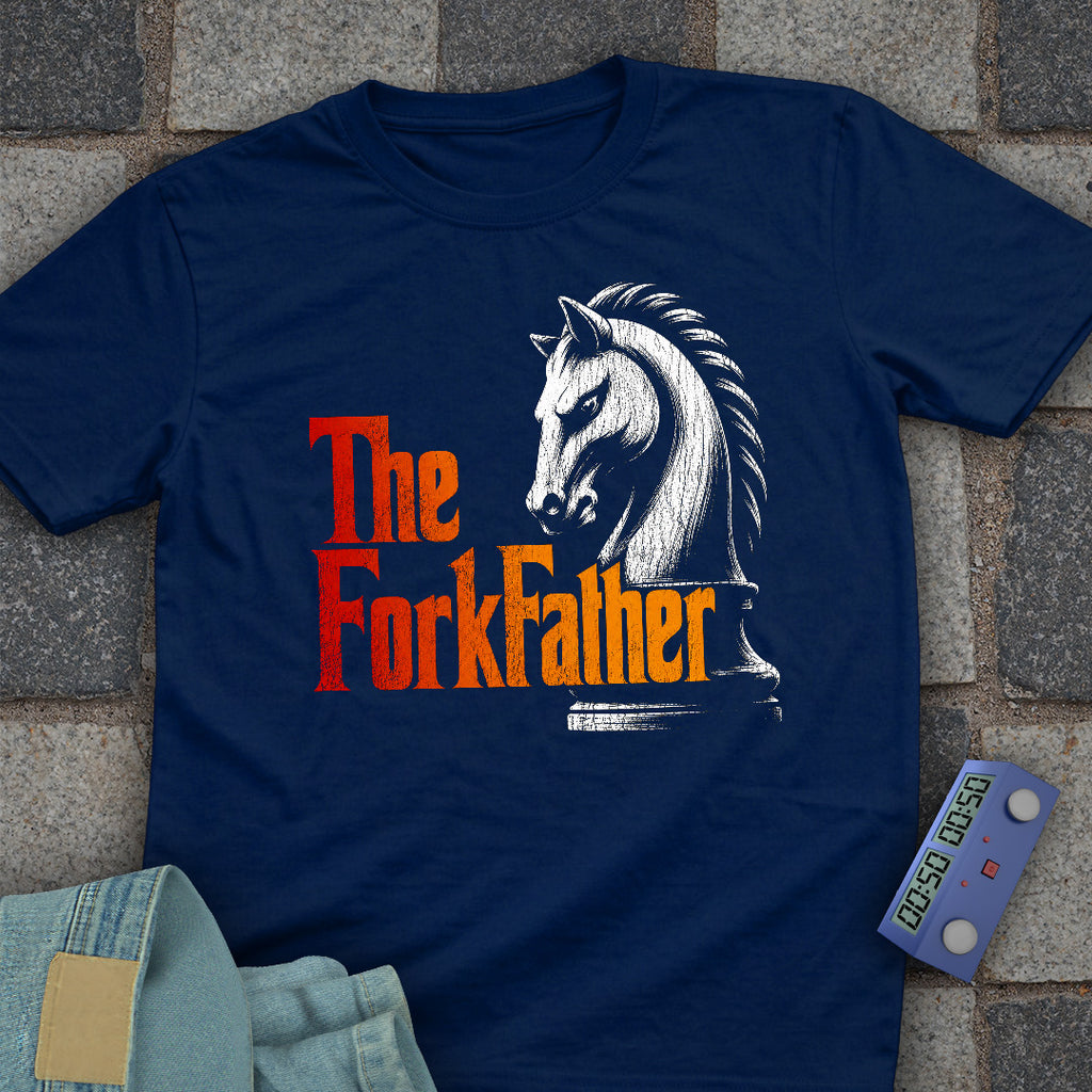 The Fork Father Chess T-Shirt