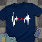 Heartbeat 1.d4 Chess T-Shirt