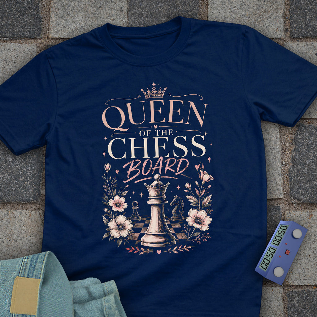 Queen of the Chess Board T-Shirt