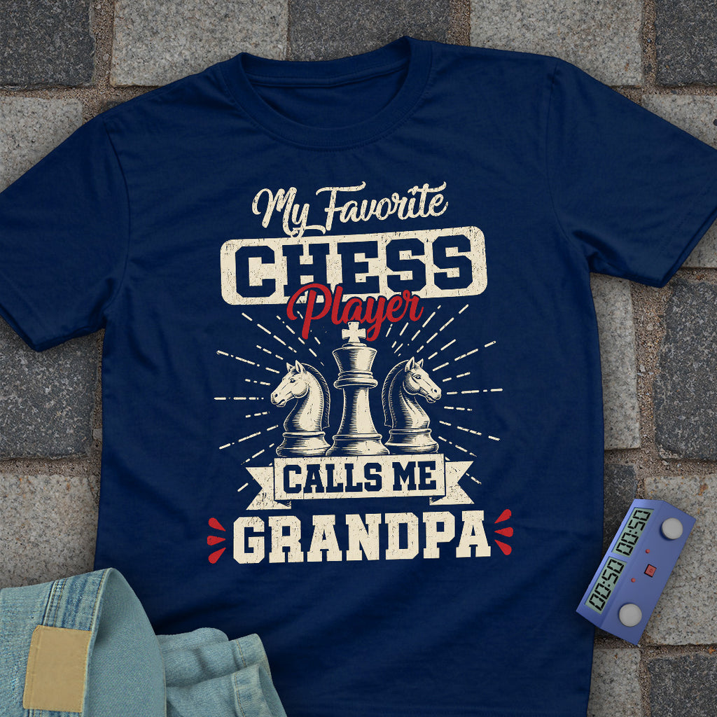 Favorite Chess Grandpa T-Shirt