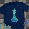 Gradient Shapes Chess T-Shirt