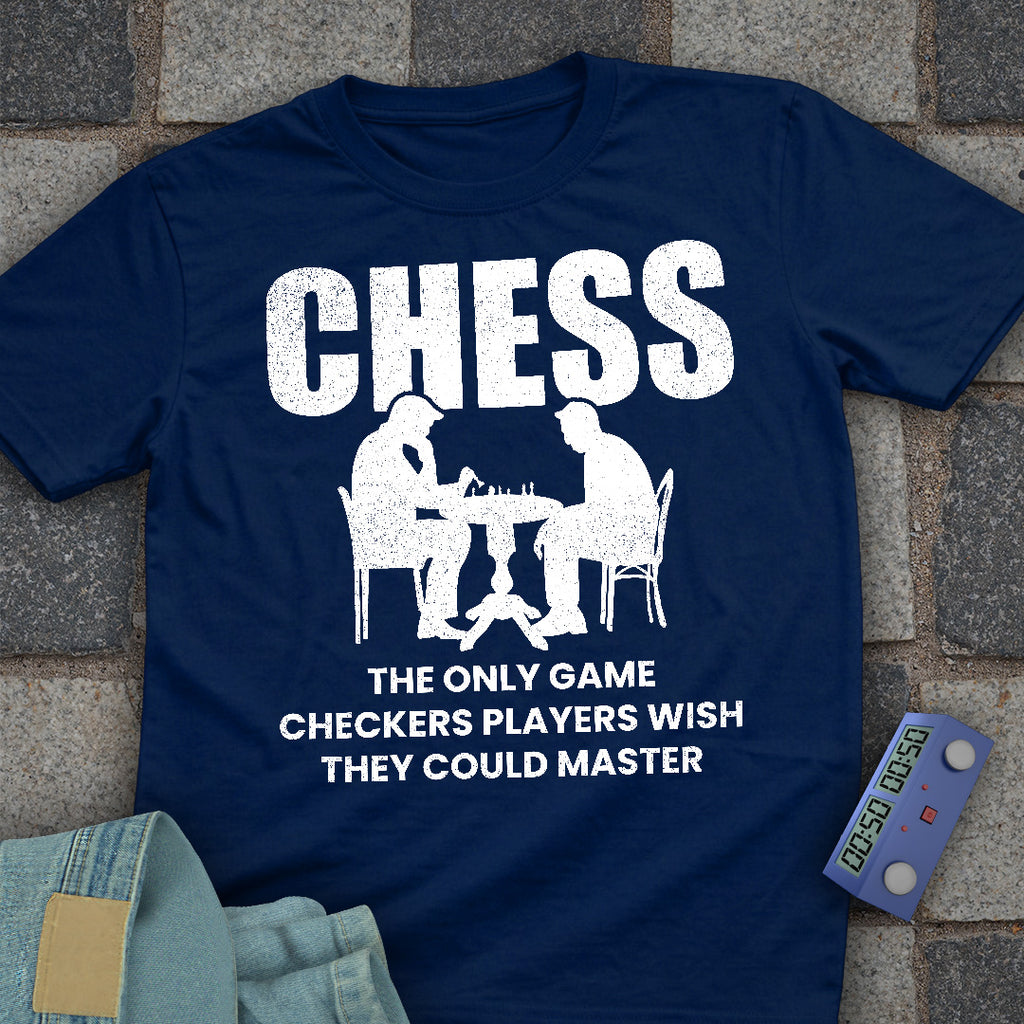 Checkers Players Chess T-Shirt