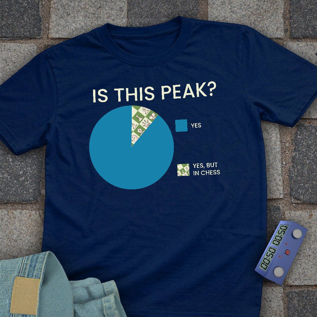 Funny Peak Chess T-Shirt