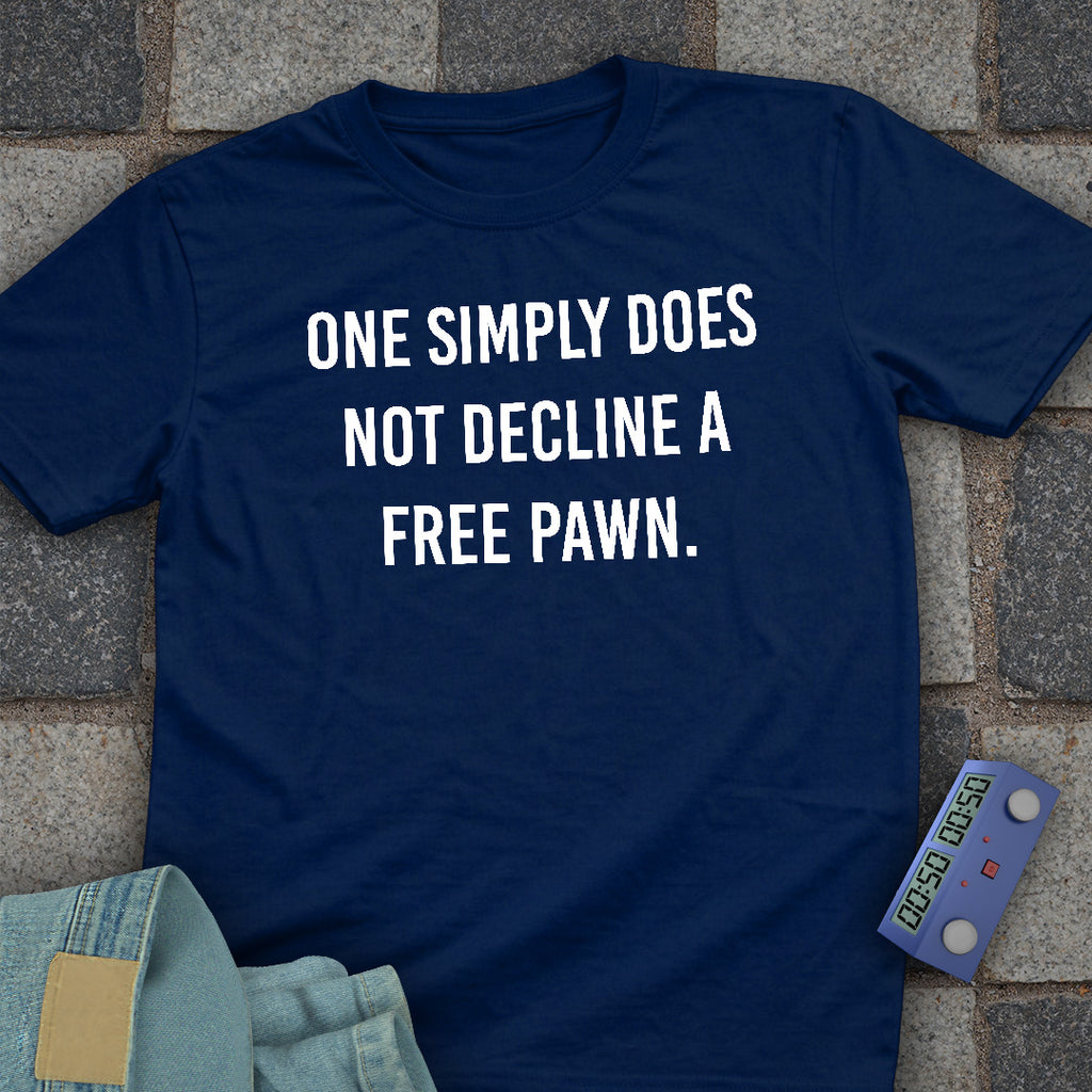 Free Pawn Chess T-Shirt