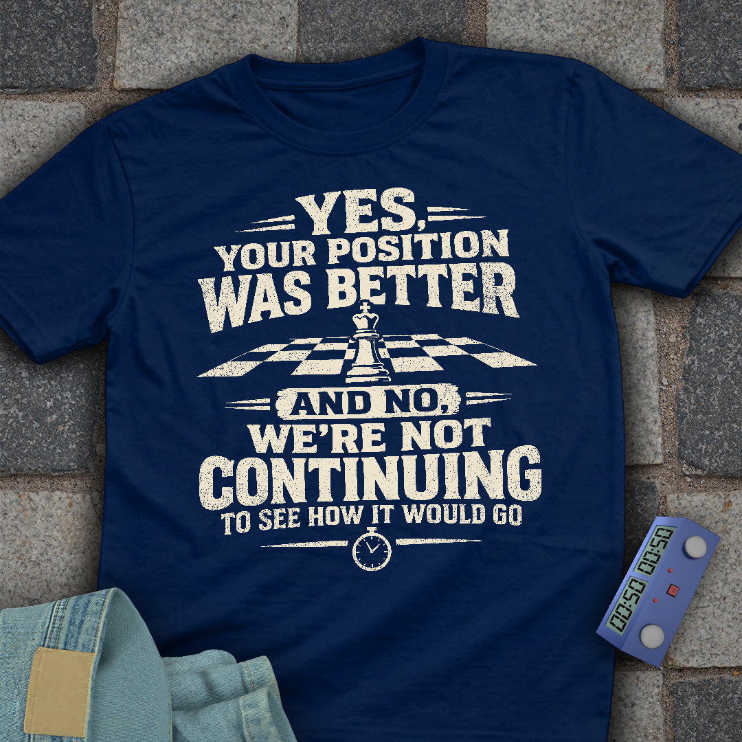 We Are Not Continuing T-Shirt