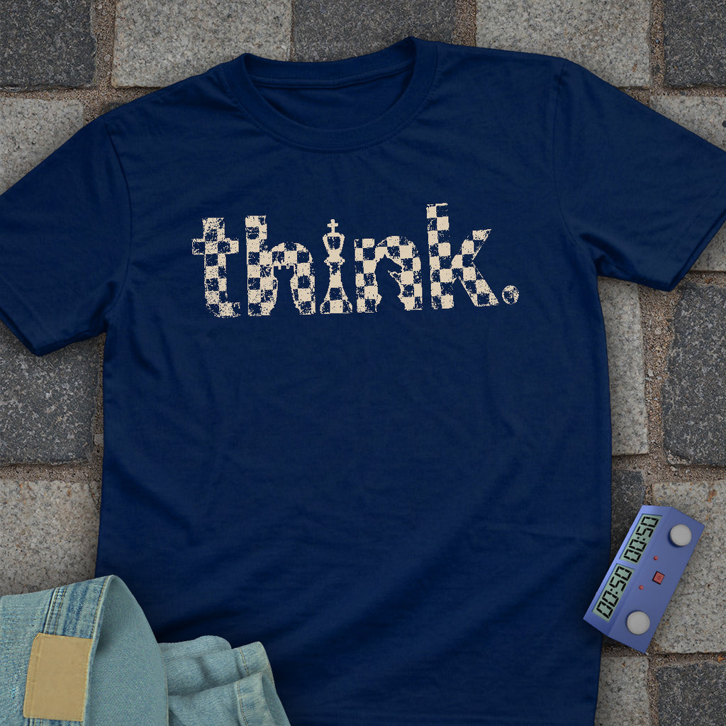 Checkered Think T-Shirt