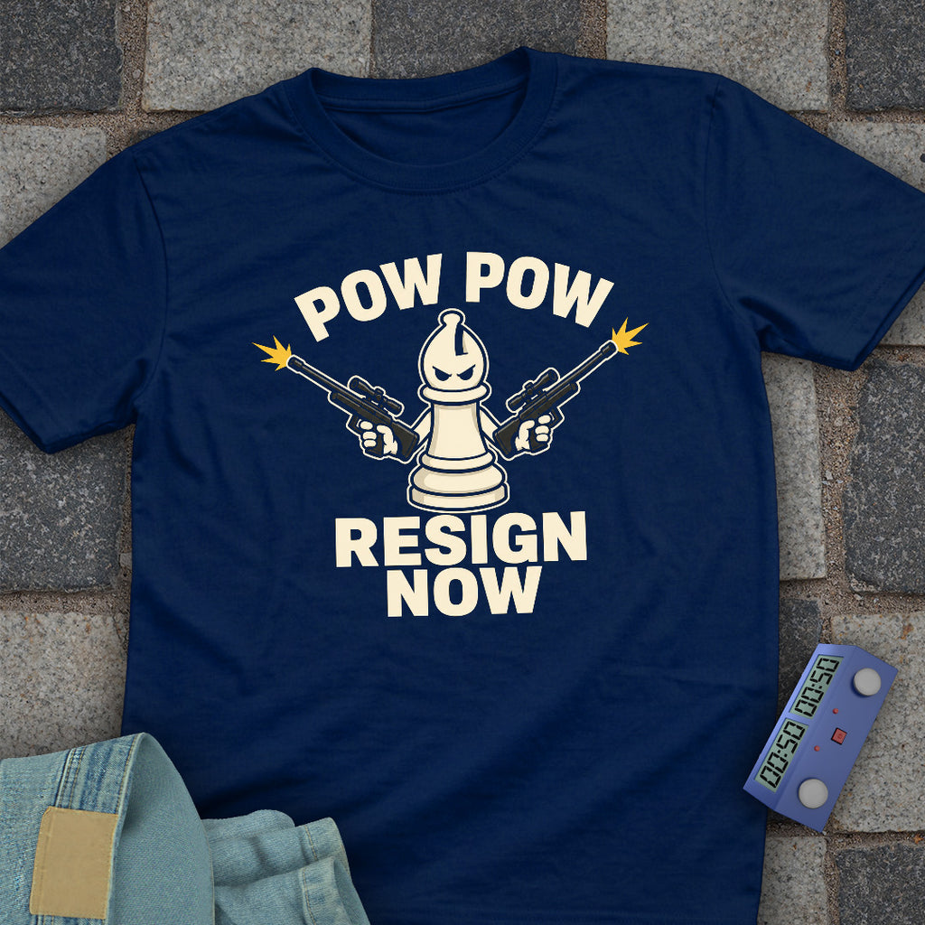 Pow Resign Now T-Shirt