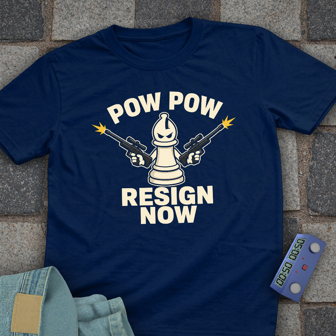 Pow Resign Now T-Shirt