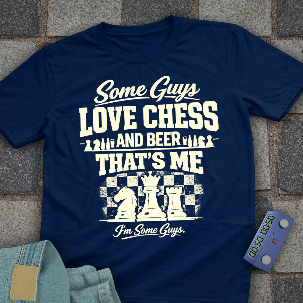 Guy's Chess Beer T-Shirt