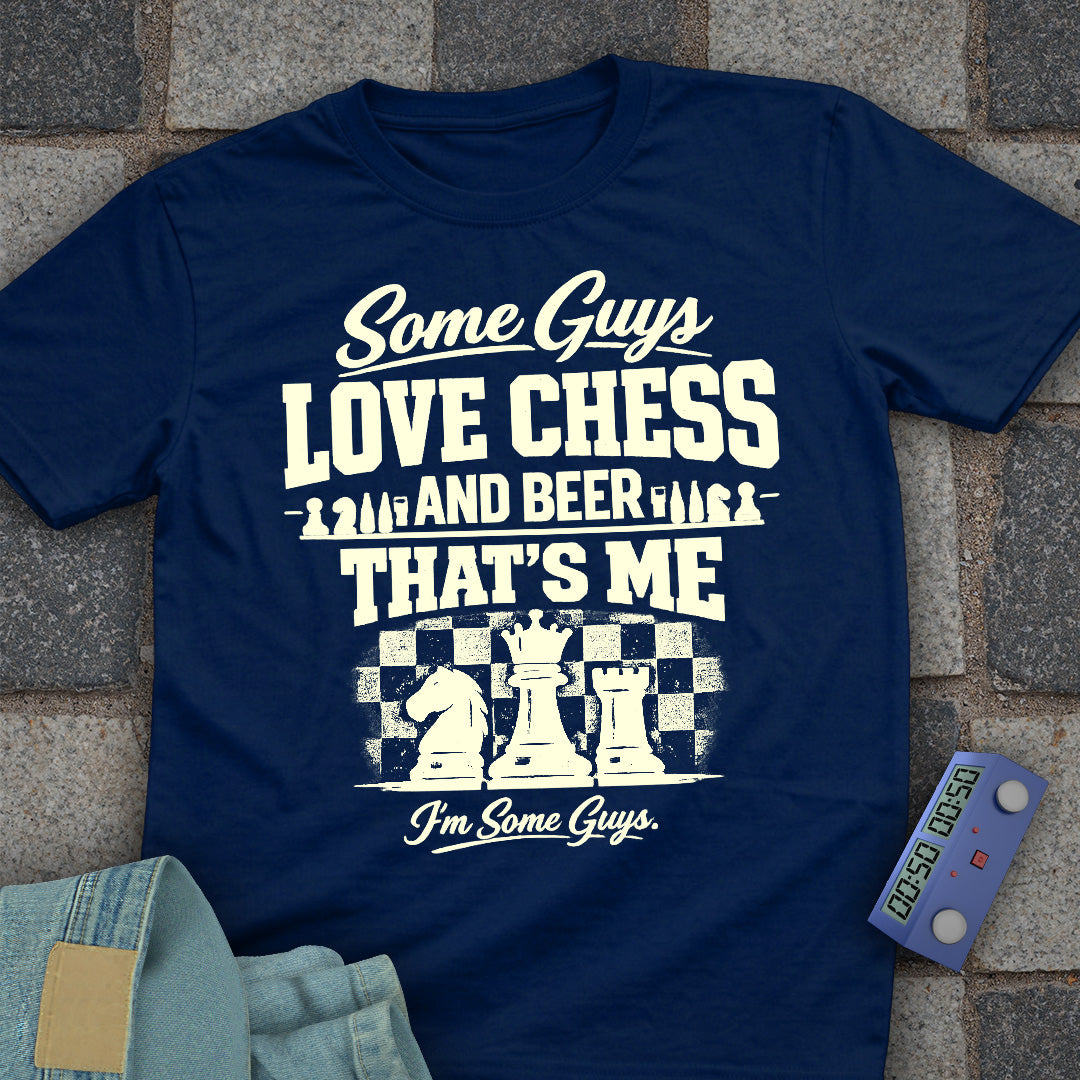 Guy's Chess Beer T-Shirt