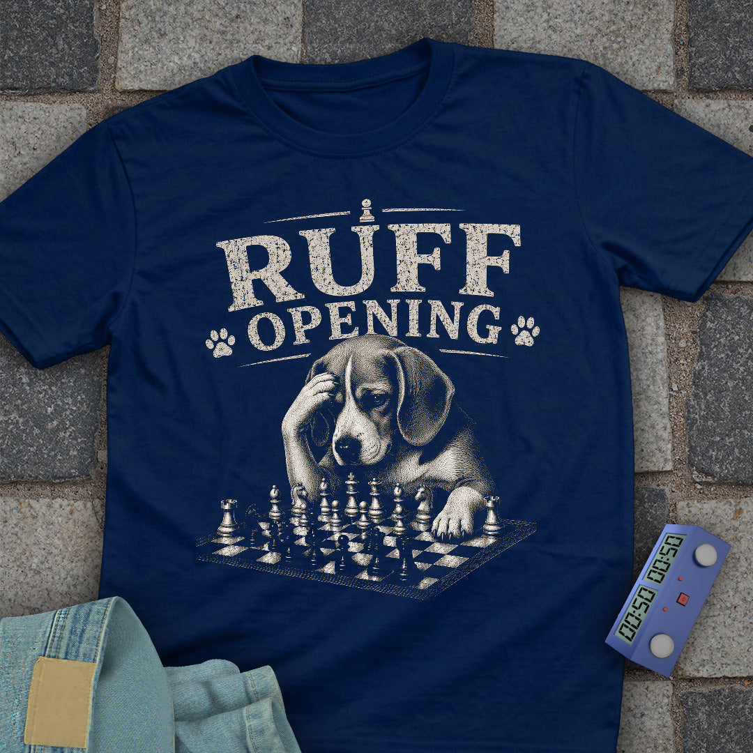 Ruff Opening Beagle T-Shirt