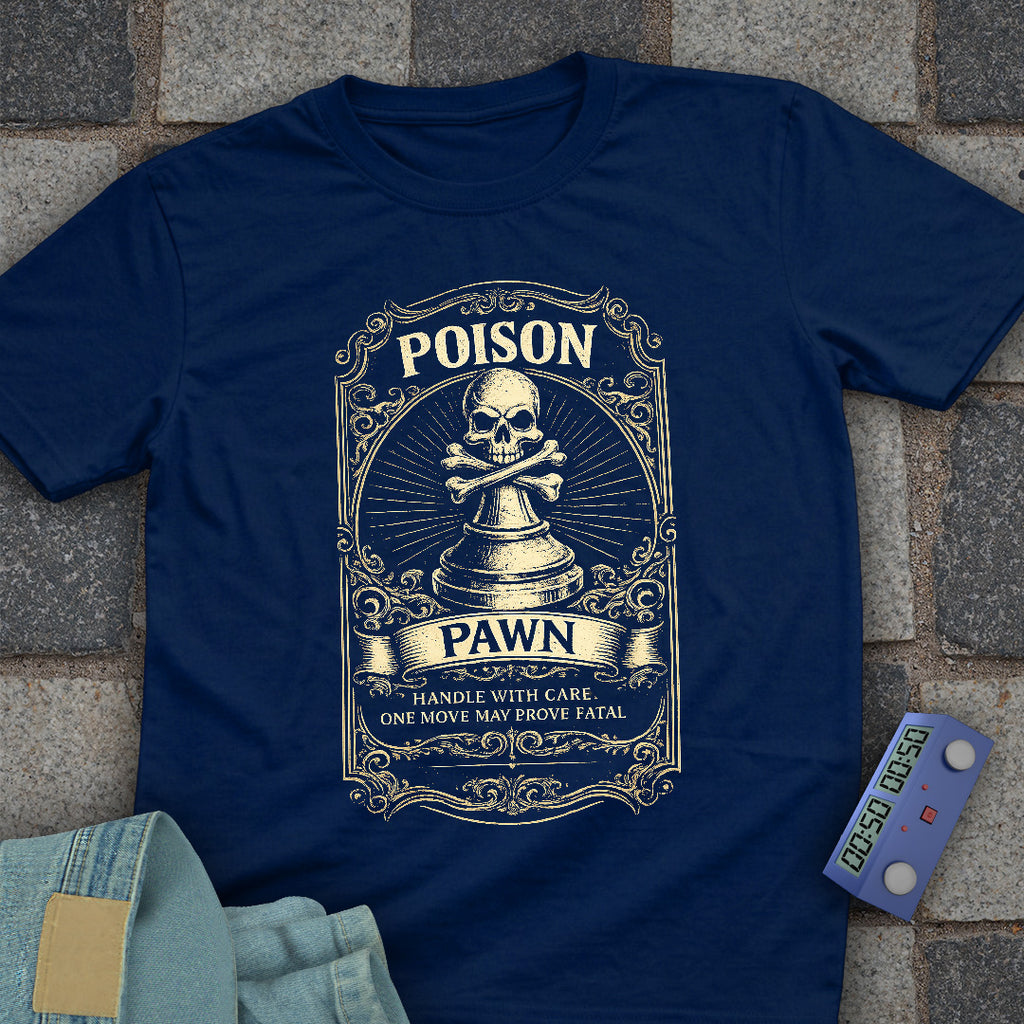 Poison Pawn Chess T-Shirt