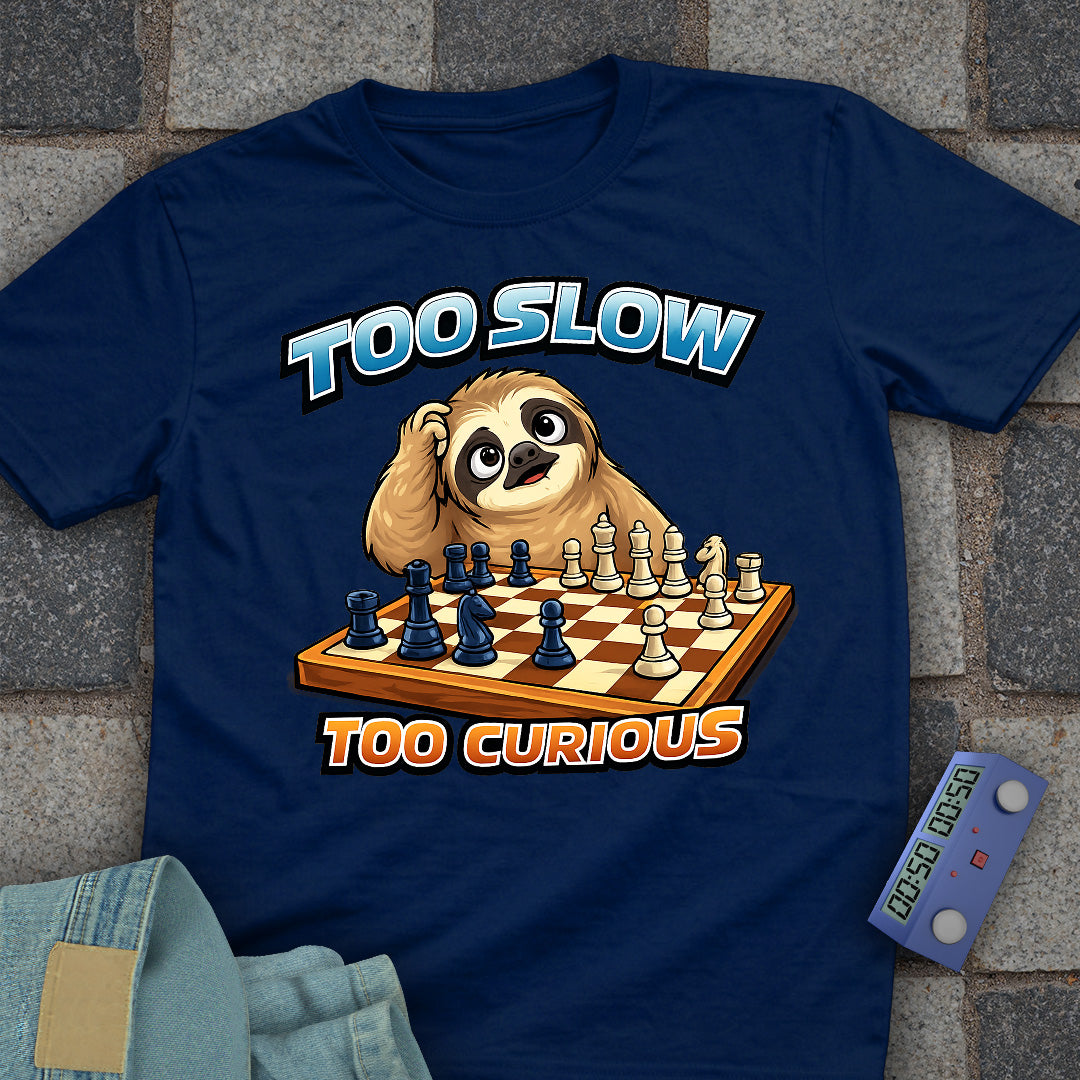 Too Slow, too Curious Chess T-Shirt