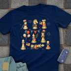4th July Chess Pieces T-Shirt