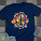 Autism Superhero Chess T-Shirt