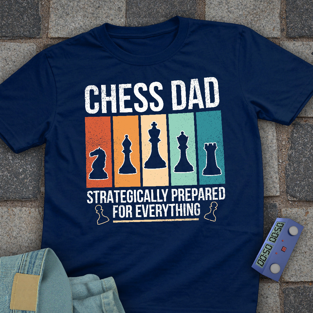 Strategic Chess Dad T-Shirt